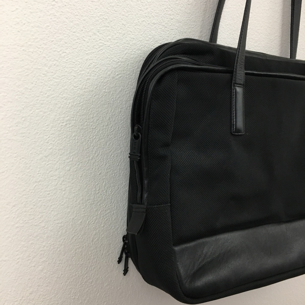 Tumi | Canvas & Leather Laptop Bag - Picture 5 of 16